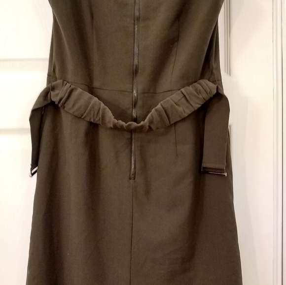 Sandra Darren Dress - Green - Size 8 - Picture 6 of 8